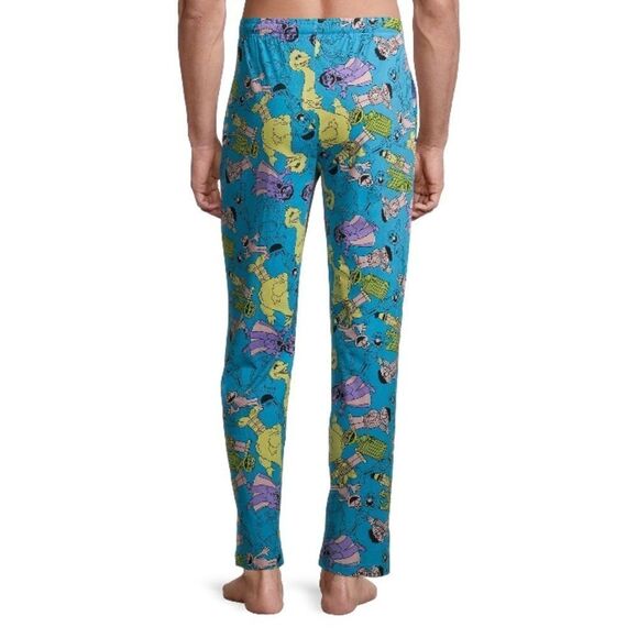 Men's Sesame Street Sleep Cotton Jersey Pants Lounge Pajama Pants 2-Pair Size M - Picture 6 of 11